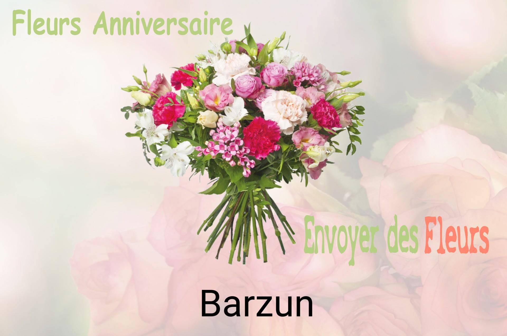 Bouquet de fleurs d’anniversaire livré à Barzun